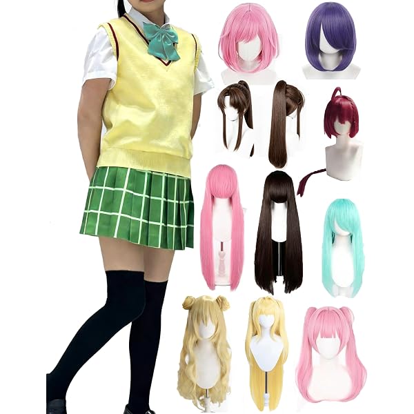 Amazon.co.jp: [千衣コス屋]モモ コスプレ 制服 とらぶる ナナ 衣装